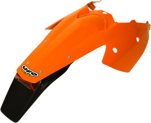 Enduro Rear Fender with Light - KTM Orange 98-22