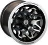 Wheel - 416X - Front/Rear - Machined Black - 12x7 - 4/156 - 4+3