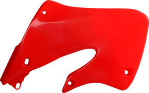 Radiator Cover - OEM Fluorescent Red - CR 125R/250R