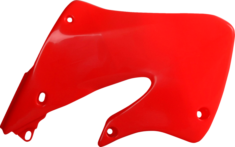 Radiator Cover - OEM Fluorescent Red - CR 125R/250R