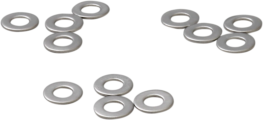 Carburetor Needle Shims - Mikuni - 12 Pack