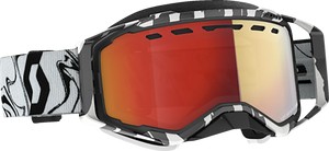 Prospect Snow Goggles - Light Sensitive - Marble Black/White - Red Chrome