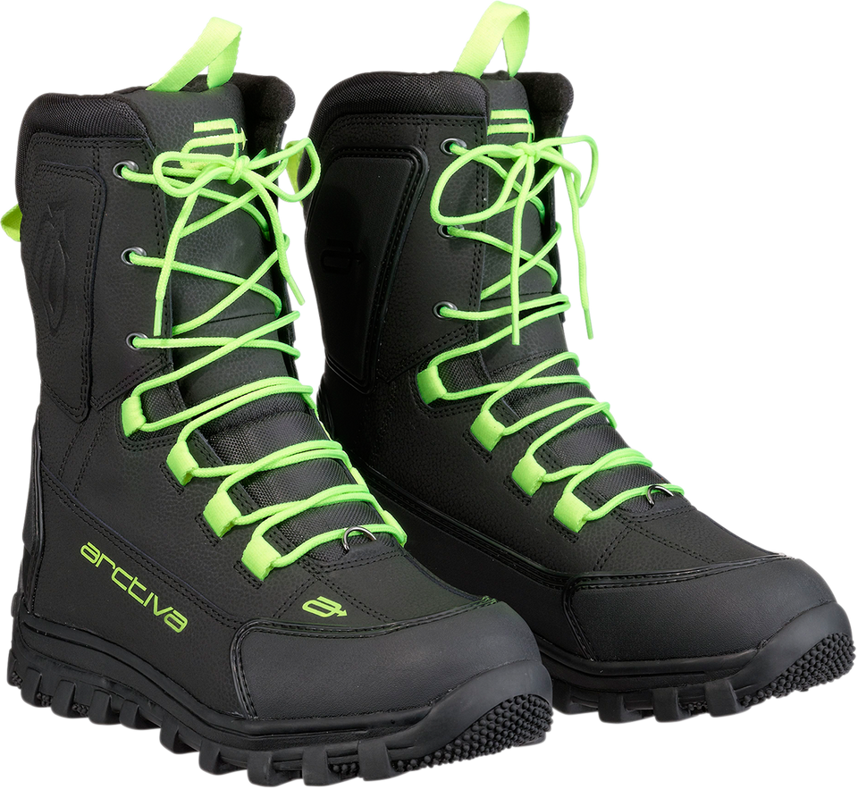 Advance Boots - Black/Hi-Viz - Size 8 - Lutzka's Garage