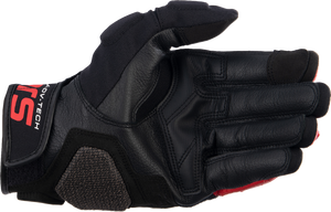 Halo Gloves - Black/White/Bright Red - Medium - Lutzka's Garage