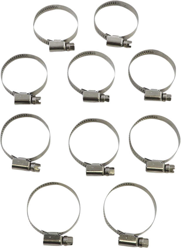 Embossed Hose Clamp - 25-40 mm