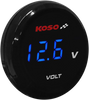 I-Gear Volt Meter - Blue Digits - 1.57" Diameter x 0.43" D