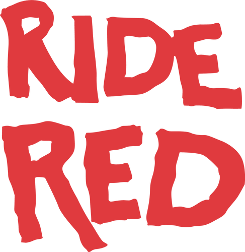 Logo Decals - Ride Red - 3 Pack