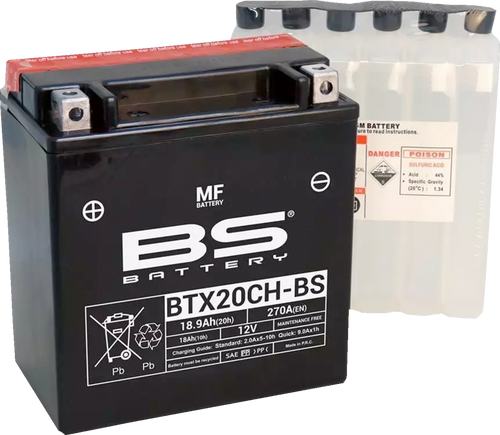 Battery - BTX20CH-BS (YTX)