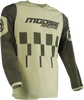 Qualifier Jersey - Green/Tan - Small - Lutzka's Garage