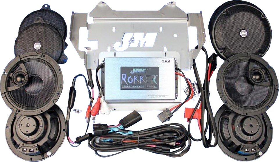 400 W 4-Channel Amplifier/Speaker Kit - 14-23 FLHTK/FLHT/FLHCUTG