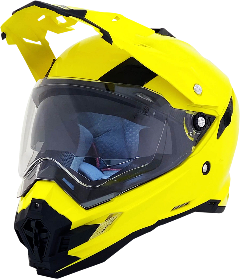 FX-41DS Helmet - Hi-Vis Yellow - XS - Lutzka's Garage