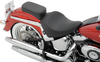 Solo Seat - Smooth - Backrest - FLST 00-17 - Lutzka's Garage