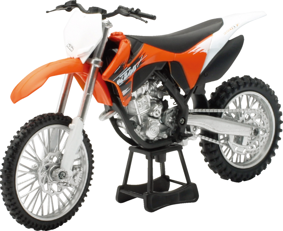 KTM 350 SX-F 2011 Dirt Bike - 1:12 Scale - Orange/Black - Lutzka's Garage