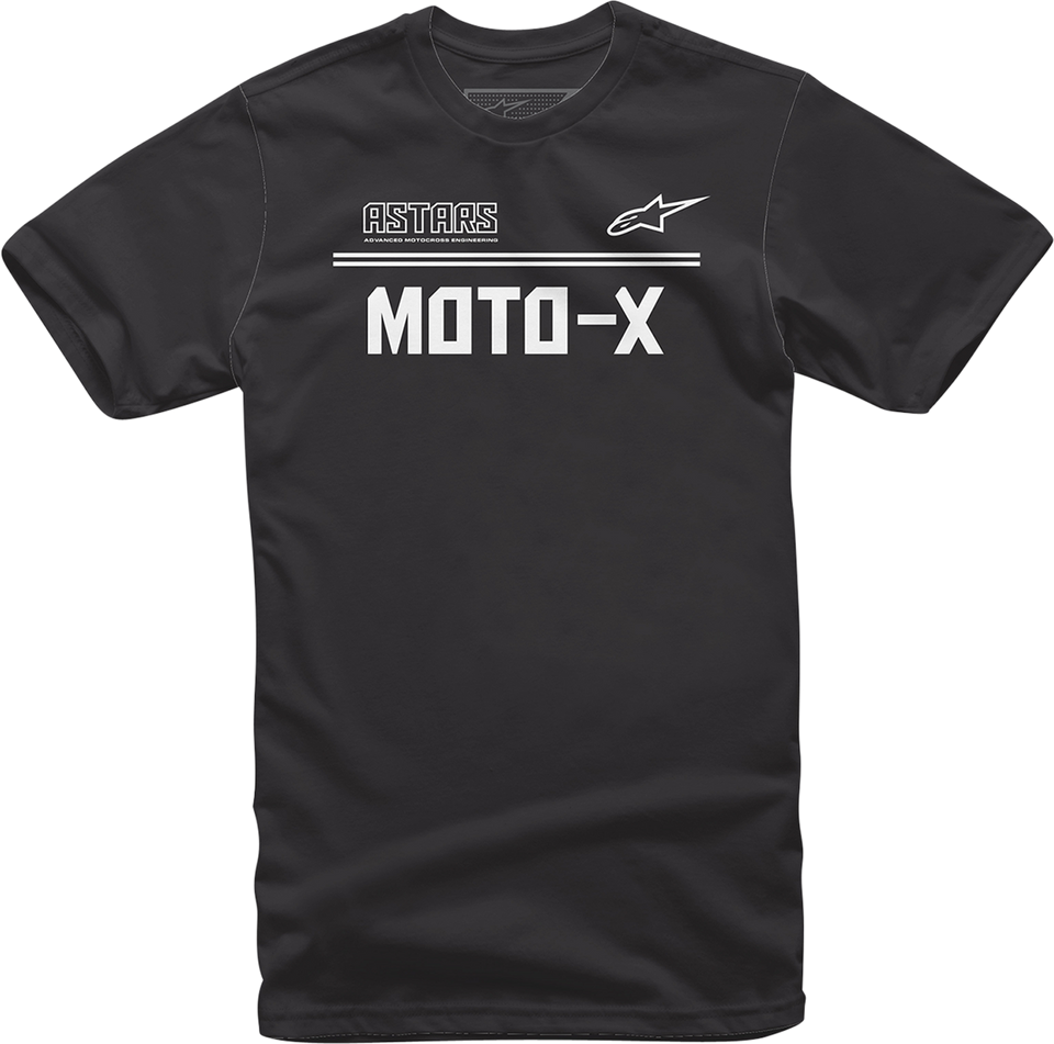 Moto X T-Shirt - Black/White - Large - Lutzka's Garage