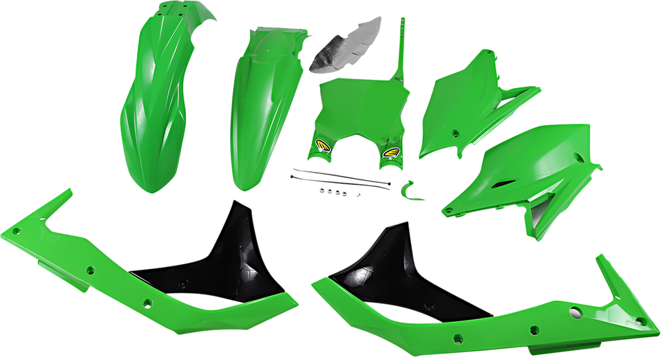 5 Piece Replica Body Kit - OEM Green/Black - KX 250F