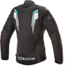 Stella T-GP Plus R v3 Air Jacket - Black/White/Teal - XS - Lutzka's Garage