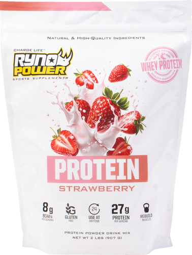 Protein Powder - Strawberry - 2 lb - 20 Servings