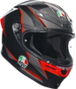 K6 S Helmet - Slashcut - Black/Gray/Red - Small - Lutzka's Garage