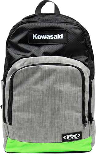 Kawasaki Standard Backpack - Black/Gray/Green