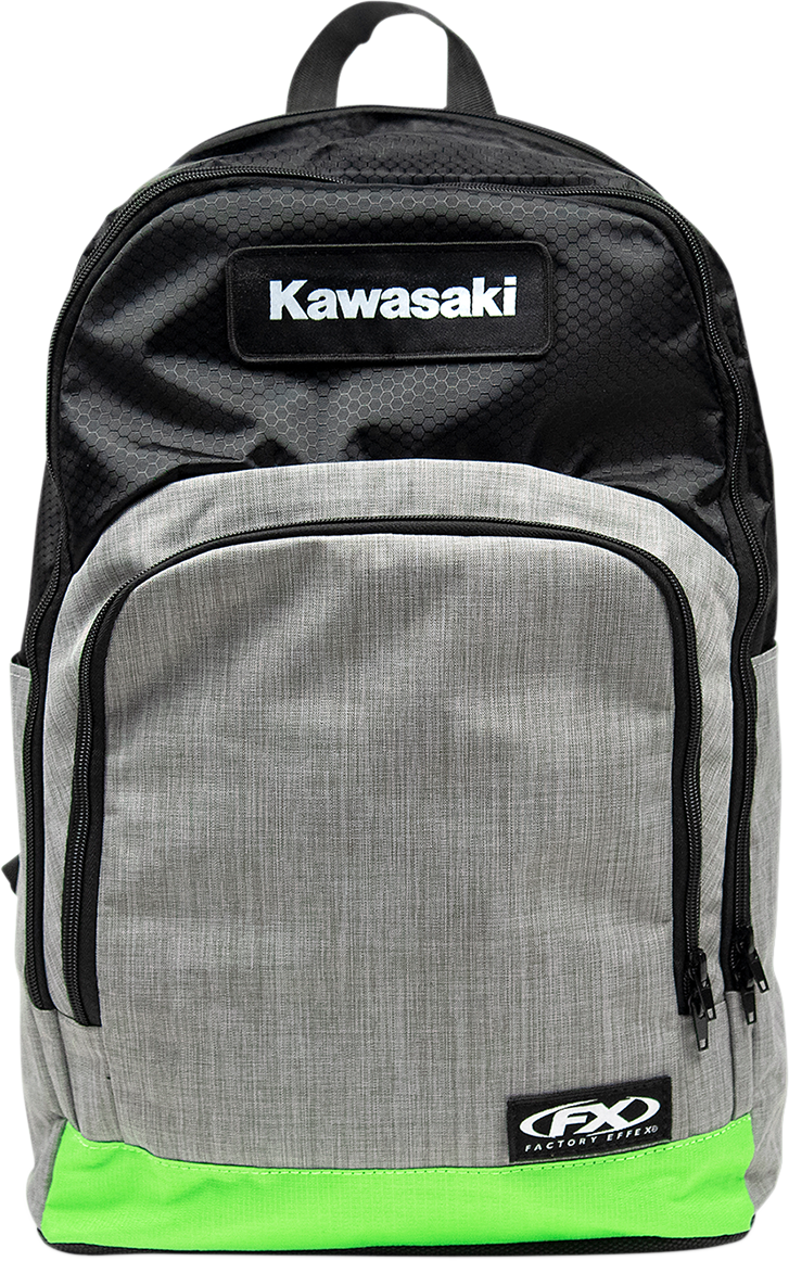 Kawasaki Standard Backpack - Black/Gray/Green