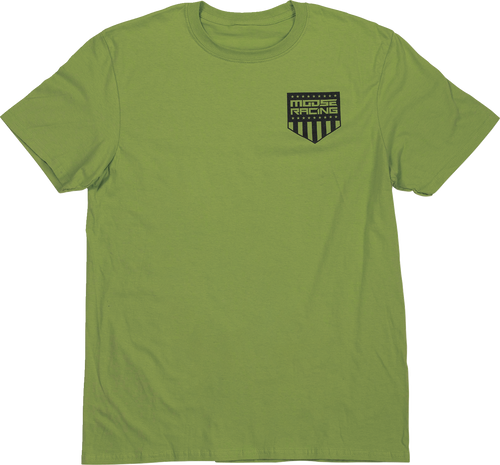 Salute T-Shirt - Olive - Small - Lutzka's Garage