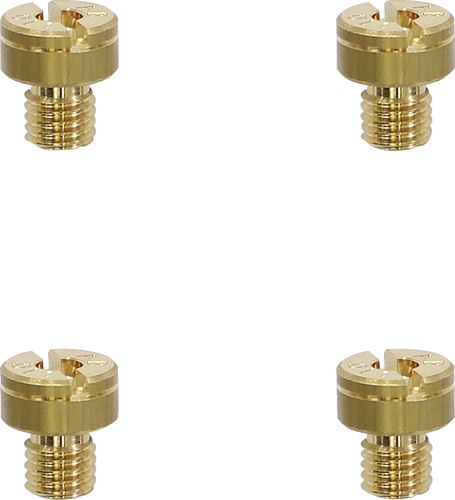 A-Bax Precision Mikuni-Style Slot Head (SJ Prefix) Main Jets - #110 - 4-Pack