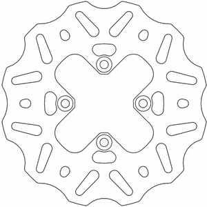 Brake Rotor - Rear - Nitro