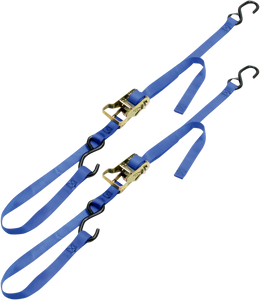 Integra Rat Pak Tie-Downs - 1" x 6 - Blue - Lutzka's Garage