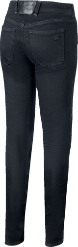 Daisy v3 Womens Riding Denim - Rinse Black - 26 - Lutzka's Garage