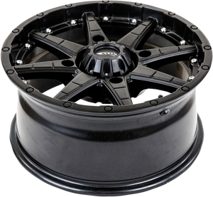 Rolln 105 Wheel - Front/Rear- Black - 14x7 - 4/110 - 5+2