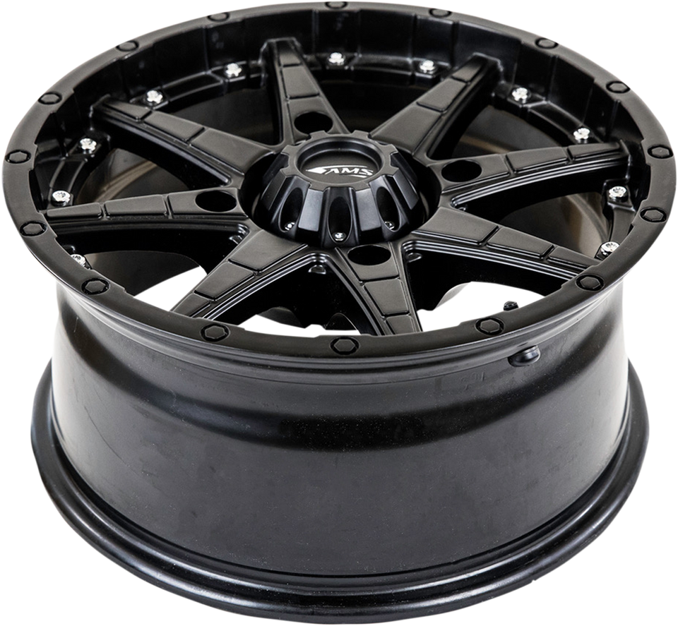 Rolln 105 Wheel - Front/Rear- Black - 14x7 - 4/110 - 5+2