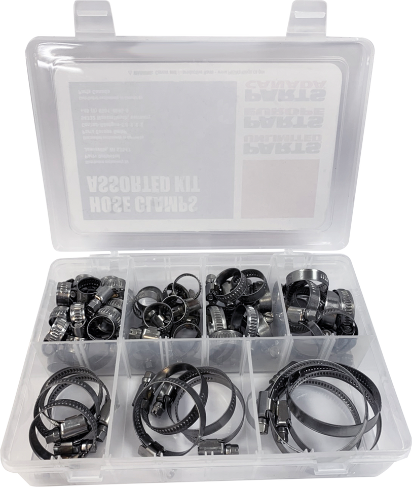 Assortment Kit - Hose Clamp - 60-Pieces