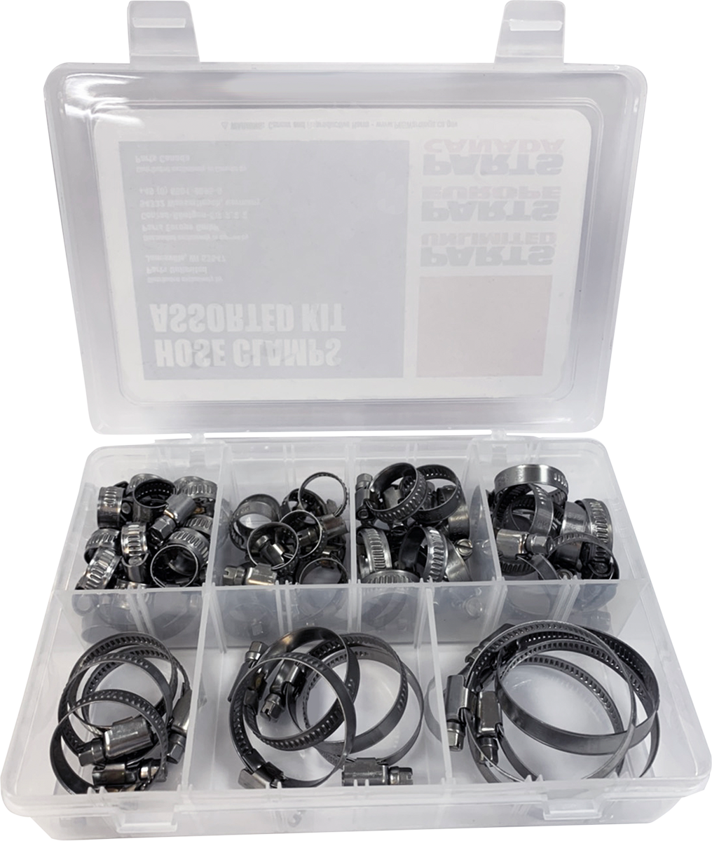 Assortment Kit - Hose Clamp - 60-Pieces