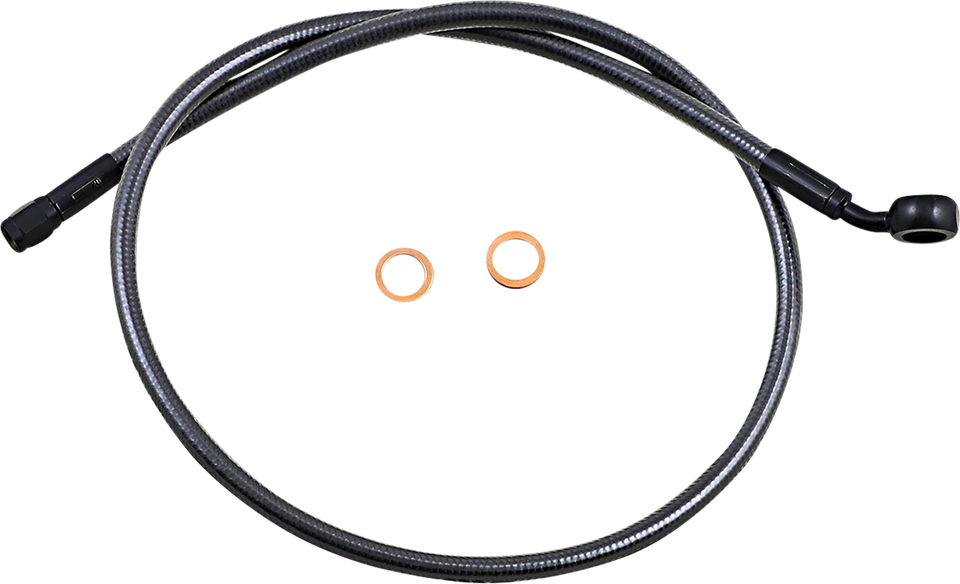 Brake Line - 12mm-35° - 34" - Black Pearl