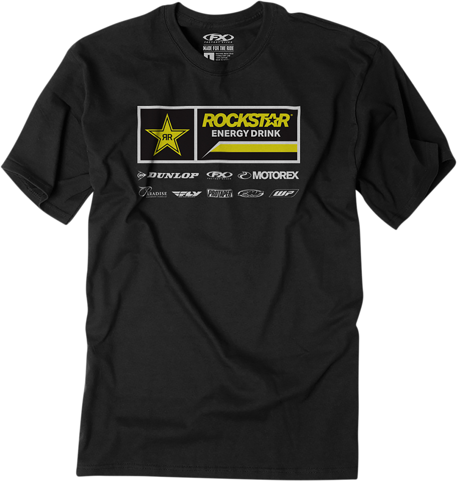 Rockstar 21 Racewear T-Shirt - Black - Medium - Lutzka's Garage