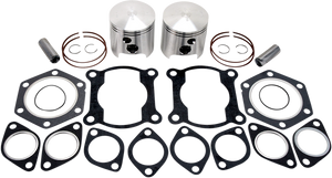 Piston Kit with Gaskets - 72.50 mm - Fuji Engine Type - Polaris