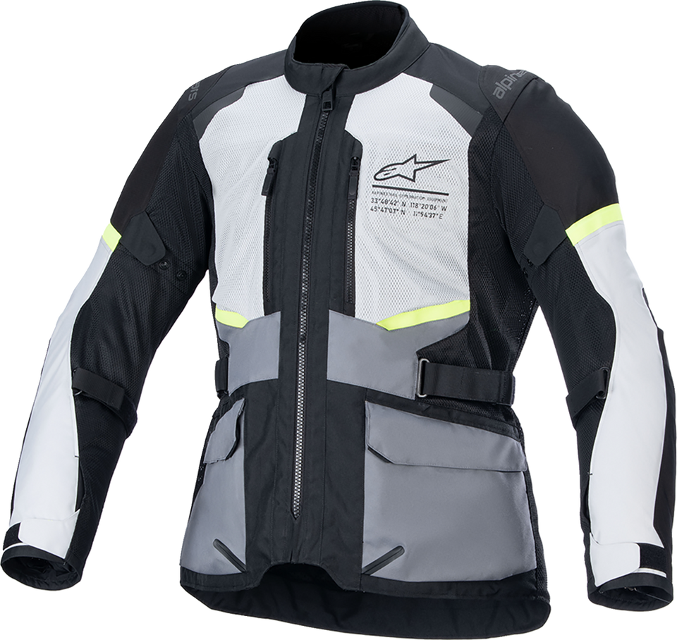 Andes Air Drystar® Jacket - Ice Gray/Dark Gray/Black - Small - Lutzka's Garage