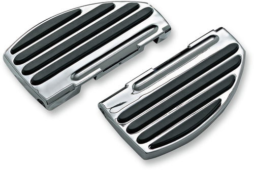 Iso Passenger Floorboards - Chrome - Lutzka's Garage