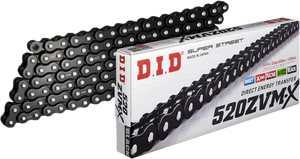 520 ZVM-X Drive Chain - Black - 120 Link - Lutzka's Garage