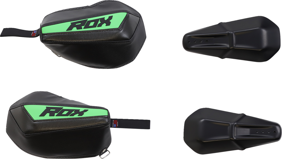 Handguards - Generation 3 Flex-Tec - Green - Lutzka's Garage