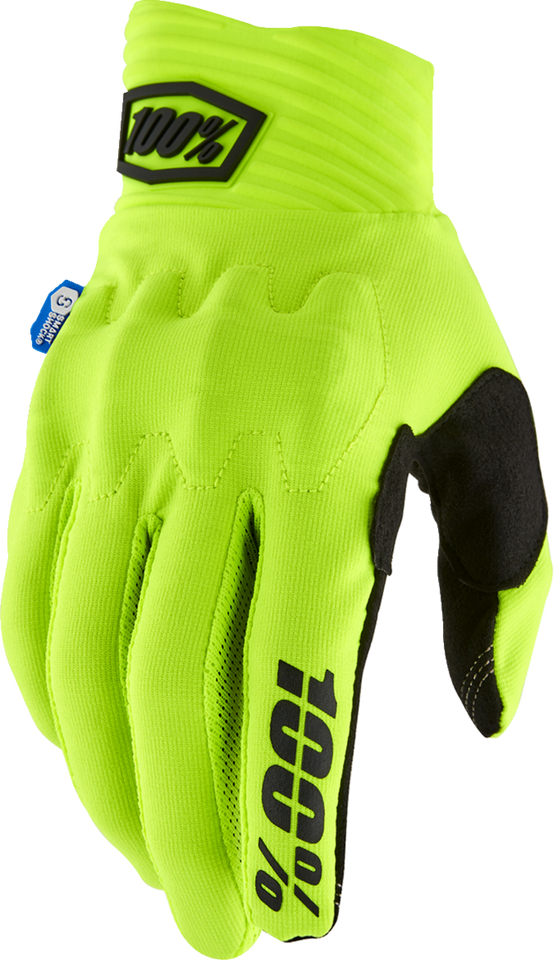 Cognito Smart Shock Gloves - Fluorescent Yellow - Small - Lutzka's Garage