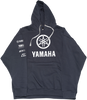 Yamaha Stack Hoodie - Navy - Medium - Lutzka's Garage