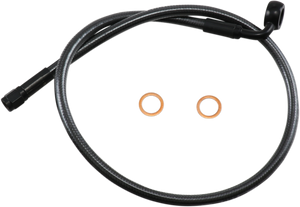 Brake Line - 12mm-90° - 26" - Black Pearl