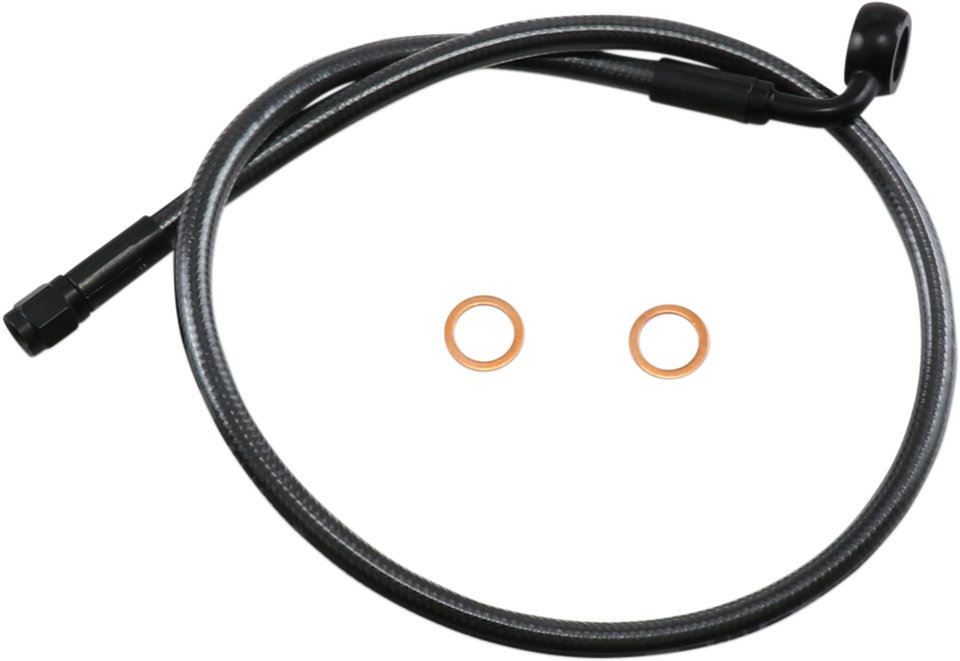 Brake Line - 12mm-90° - 26" - Black Pearl