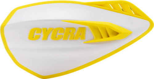 Handguards - Cyclone - White/Yellow