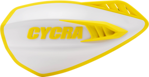 Handguards - Cyclone - White/Yellow