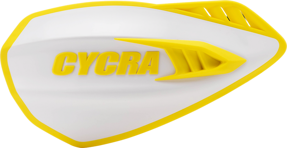 Handguards - Cyclone - White/Yellow