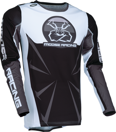 Agroid Jersey - Black/White - Small - Lutzka's Garage