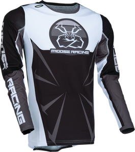 Agroid Jersey - Black/White - Small - Lutzka's Garage