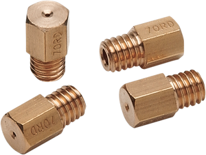 A-Bax Precision Mikuni-Style Hex Head (HJ Prefix) Main Jets - #260 - 4-Pack